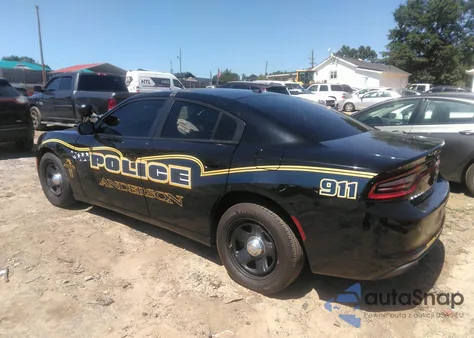 2019 Dodge Charger Police Rwd из США, поврежденный, VIN 2C3CDXAG5KH564476